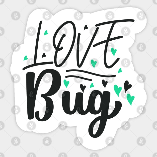 love-bug Sticker by TEENIE DESIGN